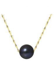 Pearline Złoty naszyjnik z perłą - dł. 42 cm rozmiar: onesize. Niebieskie naszyjniki damskie Pearline, z perłą, złote. Za 556.99 zł.