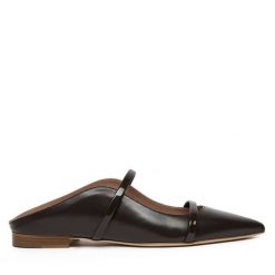 Klapki MALONE SOULIERS. Brązowe klapki damskie MALONE SOULIERS, bez wzorów, bez obcasa, bez zapięcia. Za 1,559.00 zł.