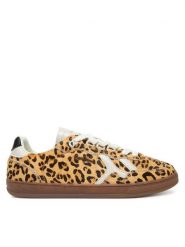 Pepe Jeans Sneakersy Ball Top W PLS00035 Beżowy. Brązowe obuwie sportowe damskie Pepe Jeans, z jeansu, bez zapięcia. Za 239.99 zł.