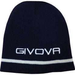 Czapka piłkarska dla dorosłych Givova Zuccotto granatowa. Białe czapki damskie Givova, bez wzorów. Za 20.00 zł.