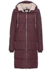 Camel Active Płaszcz zimowy w kolorze bordowym rozmiar: 42. Czerwone płaszcze damskie Camel Active, na zimę, bez wzorów, z puchu, bez kaptura. Za 547.77 zł.