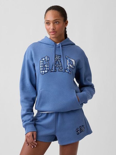 GAP Bluza w kolorze niebieskim rozmiar: XL. Niebieskie bluzy damskie GAP, xl, bez wzorów, z kapturem. Za 98.42 zł.