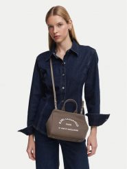 KARL LAGERFELD Torebka B2W50003 Brązowy. Brązowe torebki klasyczne damskie KARL LAGERFELD, z materiału, bez dodatków. Za 429.99 zł.