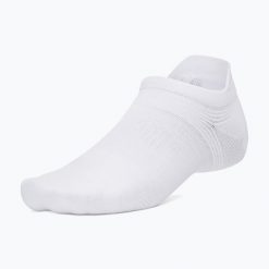 Skarpety Under Armour Velociti Lite NS. Białe skarpetki damskie Under Armour, bez wzorów. Za 62.99 zł.