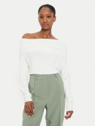 Kontatto Sweter AI2025 3M0113 Écru Regular Fit. Swetry klasyczne damskie Kontatto, m, z syntetyku, bez kołnierzyka. Za 199.99 zł.