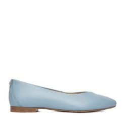 Baleriny Lasocki. Niebieskie balerinki damskie Lasocki, bez wzorów. Za 149.99 zł.