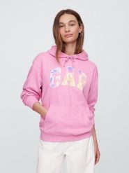 GAP Bluza w kolorze jasnoróżowym rozmiar: XL. Różowe bluzy damskie GAP, xl, bez wzorów, z kapturem. Za 118.56 zł.