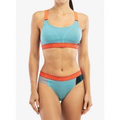 Stanik sportowy Ortovox 150 Essential Sports Top. Fioletowe biustonosze sportowe damskie ORTOVOX, bez wzorów. Za 266.99 zł.