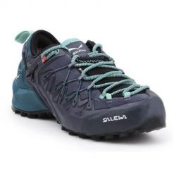Buty trekkingowe damskie Salewa WS Wildfire Edge Gtx. Szare obuwie trekkingowe damskie Salewa, z gore-texu, bez zapięcia. Za 958.00 zł.