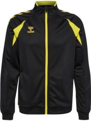 Kurtka z dresu Hummel Core 2.0. Czarne kurtki damskie Hummel, xl, bez wzorów, z dresówki, bez kaptura. Za 262.50 zł.