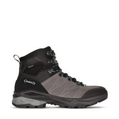Damskie buty trekkingowe Aku Adapta SD GTX. Szare obuwie trekkingowe damskie Aku, bez zapięcia. Za 948.50 zł.