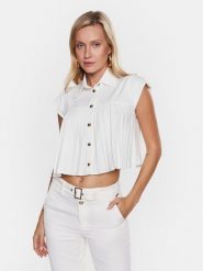 Liu Jo Koszula WA3205 T3324 Écru Relaxed Fit. Koszule damskie Liu Jo, bez wzorów, z syntetyku, bez kołnierzyka, bez ramiączek. Za 1,069.00 zł.