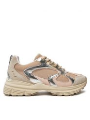 Steve Madden Sneakersy Plaja SM11001908 Beżowy. Brązowe obuwie sportowe damskie Steve Madden, ze skóry, bez zapięcia. Za 489.99 zł.