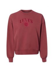 Levi's Bluza Kobiety czerwony, S. Czerwone bluzy damskie Levi's, s, bez wzorów, bez kaptura. Za 399.95 zł.