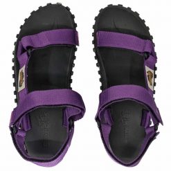Sandały damskie GUMBIES SCRAMBLER SANDAL. Fioletowe sandały damskie Gumbies, bez wzorów, bez obcasa, bez zapięcia. Za 135.99 zł.