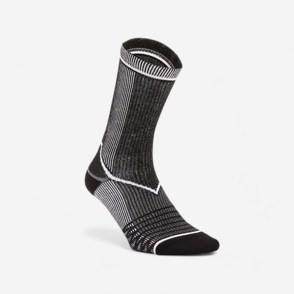 Skarpetki do cross treningu Domyos. Skarpetki damskie DOMYOS, bez wzorów, z dzianiny. Za 15.99 zł.