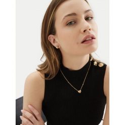 Kolczyki Guess. Żółte kolczyki damskie Guess, złote. Za 119.99 zł.