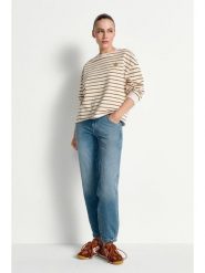 Rich & Royal Bluza w kolorze kremowym rozmiar: S. Brązowe bluzy damskie Rich & Royal, s, bez wzorów, bez kaptura. Za 154.95 zł.