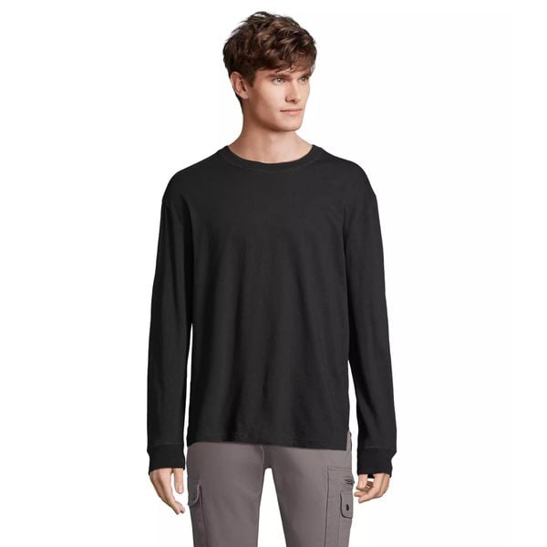 Bluza Sol's Pioneer. Czerwone bluzy damskie SOL'S, l, bez wzorów, z bawełny, bez kaptura. Za 62.25 zł.