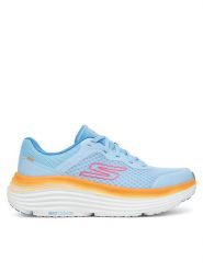 Skechers Buty do biegania Max Cushioning Endeavour 129470/BLOR Błękitny. Niebieskie obuwie sportowe damskie Skechers, z materiału, bez zapięcia, do biegania. Za 309.99 zł.