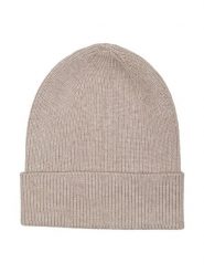 ONLY Czapka w kolorze beżowym rozmiar: onesize. Brązowe czapki damskie Only, bez wzorów, z materiału. Za 50.24 zł.