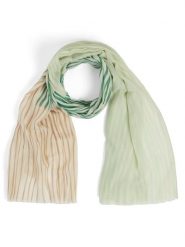 Soyaconcept® Szalik - SC-Canna Kobiety zielony|biały|beżowy, ONE SIZE. Białe szaliki damskie bez wzorów. Za 79.95 zł.