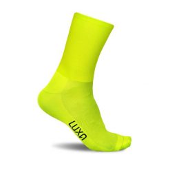 Skarpety Rowerowe Unisex Luxa Fluo. Żółte skarpetki damskie LUXA, bez wzorów, z elastanu. Za 74.90 zł.