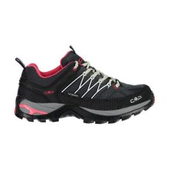 Damskie Niskie buty trekkingowe CMP Rigel waterprof. Białe obuwie trekkingowe damskie CMP, z materiału, bez zapięcia. Za 379.25 zł.