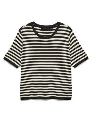 Vero Moda Sweter w kolorze czarno-białym rozmiar: XS. Czarne swetry klasyczne damskie Vero Moda, xs, bez kołnierzyka. Za 104.95 zł.