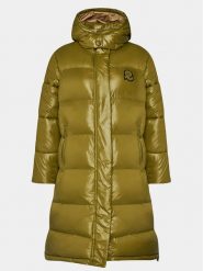 Invicta Płaszcz zimowy 4432613/D Zielony Regular Fit. Zielone kurtki damskie Invicta, na zimę, m, bez wzorów, z syntetyku, bez kaptura. Za 969.99 zł.