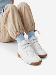Reebok Sneakersy REEBOK-EO-F/S LO 100272643 Biały. Białe trampki dziewczęce Reebok, bez wzorów, ze skóry, bez zapięcia. Za 229.99 zł.
