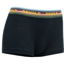 Bokserki termoaktywne damskie Devold Lauparen Merino 190 Hipster. Niebieskie bokserki damskie Devold, bez wzorów, z dzianiny. Za 224.65 zł.