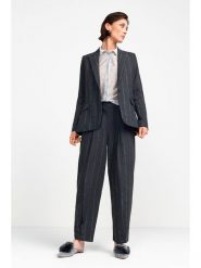 Rich & Royal Spodnie w kolorze antracytowym rozmiar: 40. Czarne spodnie materiałowe damskie Rich & Royal, bez wzorów, z materiału. Za 252.99 zł.