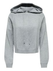 ONLY Bluza w kolorze szarym rozmiar: M. Szare bluzy damskie Only, m, bez wzorów, z kapturem. Za 139.95 zł.