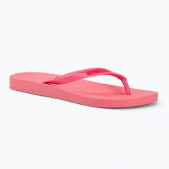 Japonki damskie Ipanema Anat Colors. Czerwone klapki damskie Ipanema, bez wzorów, z materiału, bez obcasa, bez zapięcia. Za 79.99 zł.