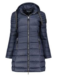 Canadian Peak Kurtka pikowana w kolorze granatowym rozmiar: XXL. Niebieskie kurtki damskie Canadian Peak, xxl, bez wzorów, bez kaptura. Za 267.29 zł.