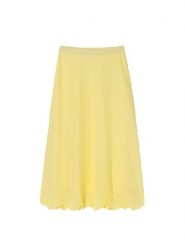 TATUUM Spódnica w kolorze żółtym rozmiar: 34. Żółte spódnice damskie TATUUM, bez wzorów, midi. Za 83.03 zł.