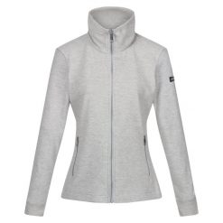 Bluza Polarowa Damska Melanżowy Pełen Suwak Azaelia. Białe bluzy damskie Regatta, na zimę, xl, bez wzorów, z polaru, bez kaptura. Za 65.99 zł.