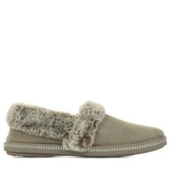 Kapcie damskie Skechers Cozy Campfire Team Toasty. Brązowe kapcie damskie Skechers, z materiału. Za 194.00 zł.