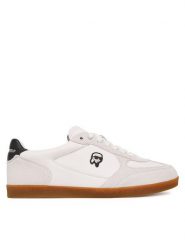 KARL LAGERFELD Sneakersy Kandidate KL63833N Biały. Białe obuwie sportowe damskie KARL LAGERFELD, ze skóry, bez zapięcia. Za 694.99 zł.