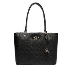 Torebka Guess. Czarne torebki klasyczne damskie Guess, bez dodatków. Za 679.99 zł.