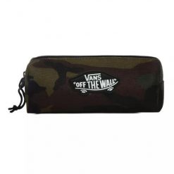 Saszetka piórnik do szkoły Vans OTW Pencil Pouch Camo - VN0A3HMQ97I. Czarne nerki i saszetki damskie Vans, bez wzorów. Za 48.98 zł.