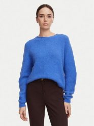 Marella Sweter Giunco 2623366322 Niebieski Loose Fit. Niebieskie swetry klasyczne damskie Marella, l, z syntetyku, bez kołnierzyka. Za 939.99 zł.