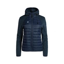 Kurtka polarowa NOYA W z dzianiny z panelami termicznymi – wiatroszczelna, wodoo. Niebieskie kurtki damskie Izas, bez wzorów, z dzianiny, bez kaptura. W wyprzedaży za 326.04 zł.