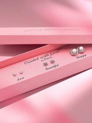 Created with Love 3-częściowy zestaw kolczyków-wkrętek "Soul" z cyrkoniami rozmiar: onesize. Szare kolczyki damskie Created with Love, z cyrkonią, srebrne. Za 56.99 zł.