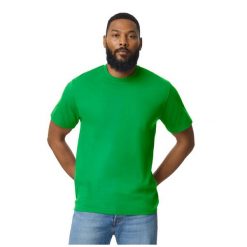 Koszulka Unisex Dla Dorosłych Softstyle Midweight. Zielone bluzki damskie GILDAN, s, bez wzorów, sportowe, bez kołnierzyka, bez ramiączek. Za 34.99 zł.