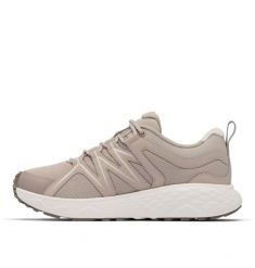 Buty sportowe COLUMBIA PEAKFREAK ROAM WATERPROOF Taupe. Brązowe obuwie trekkingowe damskie Columbia, z materiału, bez zapięcia. Za 426.15 zł.