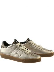 Högl Skórzane sneakersy "Hailey" w kolorze złotym rozmiar: 39. Żółte obuwie sportowe damskie Högl, bez zapięcia. Za 507.95 zł.