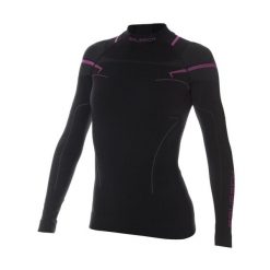 Termoaktywna damska bluza narciarska Brubeck Thermo. Czarne bluzy damskie Brubeck, na zimę, s, bez wzorów, z dzianiny, bez kaptura. Za 189.99 zł.
