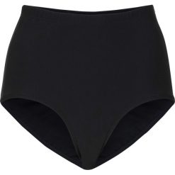 Figi bikini shape, high waist, lekki stopień modelowania sylwetki. Czarne bikini bonprix, bez wzorów. Za 64.99 zł.